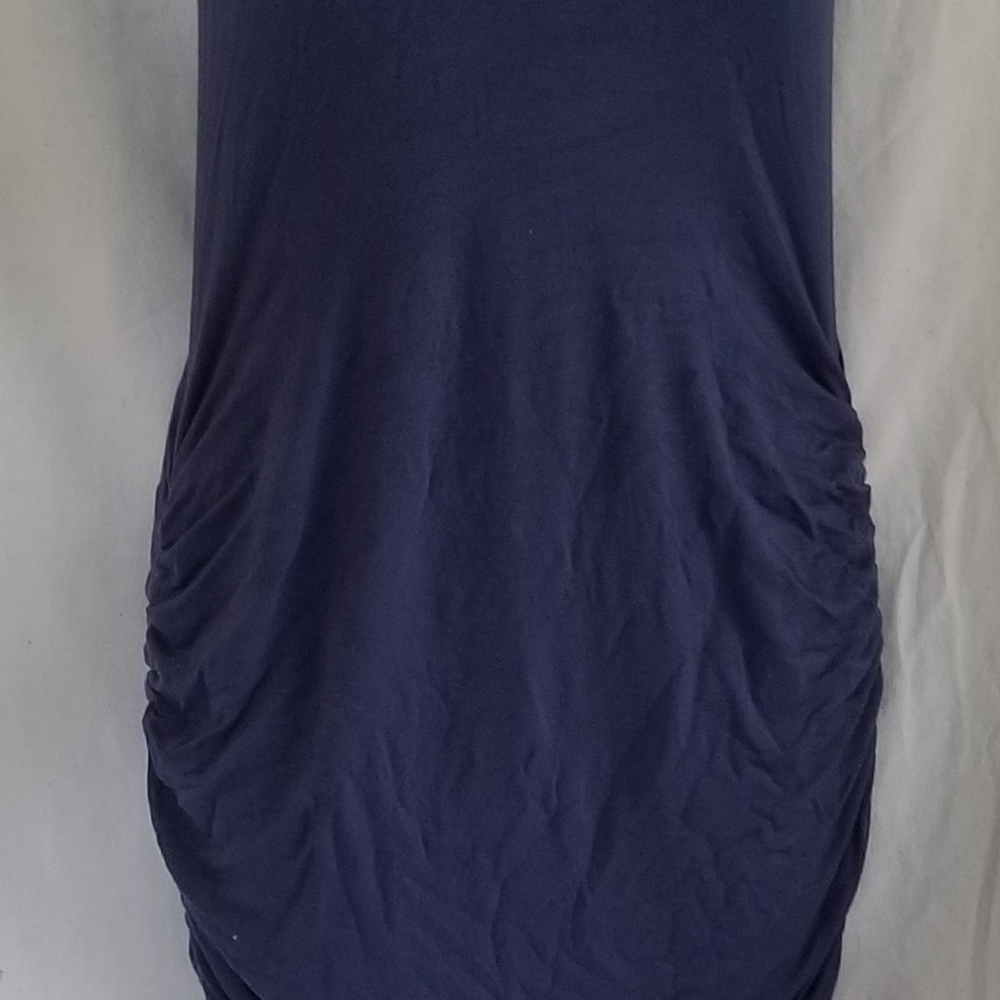 Scrunch Sides Midi Dress by Fashion Love